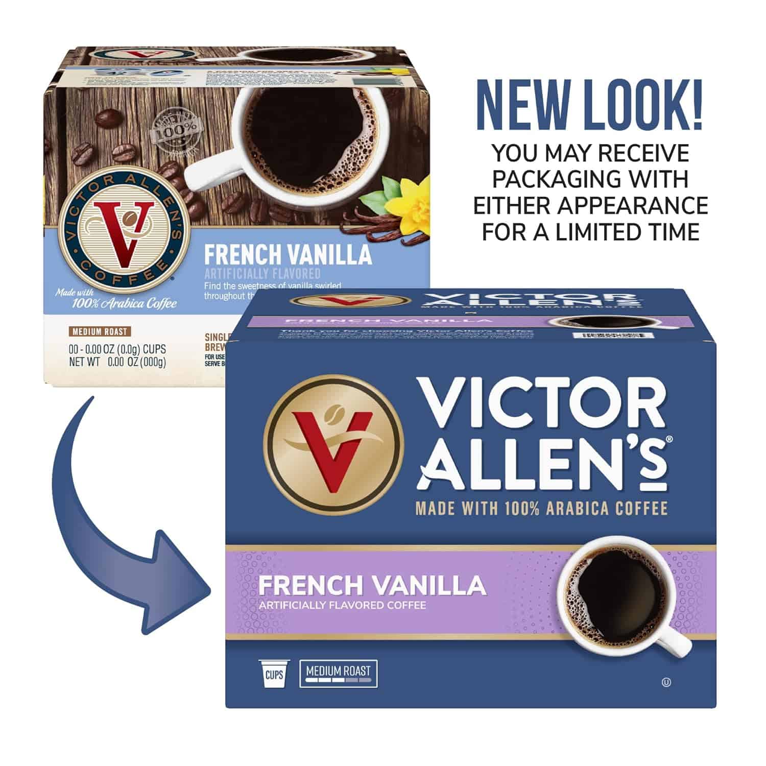 Victor Allen's Coffee French Vanilla Flavored, Medium Roast, 80 Count Single Serve Coffee Pods for Keurig K-Cup Brewers Victor Allen's Coffee French Vanilla Flavored, Medium Roast, 80 Count Single Serve Coffee Pods for Keurig K-Cup Brewers - 5