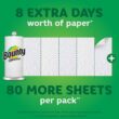Bounty Quick-Size Paper Towels, White, 16 Family Rolls = 40 Regular Rolls - 5