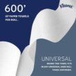 Kleenex Hard Paper Towels (50606), with Premium Absorbency Pockets, 1.75" Core, White