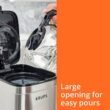 Krups Simply Brew Stainless Steel Drip Coffee Maker - Silver/Black