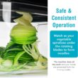 Shine Kitchen Co SES-100 Electric Spiralizer for Veggies, Spiral Vegetable Cutter Makes and Holds Up to 4 Servings (60 oz) of Zucchini Noodles, Curly Fries, and More - 4