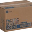 Pacific Blue Basic‚ C-Fold Paper Towels (previously branded Acclaim) by GP PRO; White; 20603; 240 towels per pack; 10 packs per case - 5