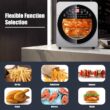 Costway 16-in-1 Air Fryer 15.5 qt Toaster Rotisserie Dehydrator Oven - Silver