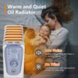 Costway 1500W Oil Filled Radiator with Thermostat and 4 Bottom Wheels