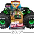 Monster Jam, Official Mega Grave Digger All-Terrain Remote Control Monster Truck with Lights, 1: 6 Scale, Kids Toys for Boys