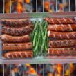 Yukon Glory BBQ 'N SERVE Grill Basket Set - Includes 3 Grilling Baskets a Serving Tray & Clip-on Handle