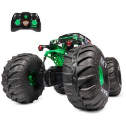 Monster Jam, Official Mega Grave Digger All-Terrain Remote Control Monster Truck, Over 2 Ft. Tall, 1:6 Scale