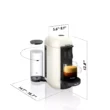 Nespresso VertuoPlus Single-Serve Coffee Maker and Espresso Machine by Breville, White Nespresso VertuoPlus Single-Serve Coffee Maker and Espresso Machine by Breville, White