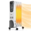 Costway 1500W Electric Space Heater with Adjustable Thermostat
