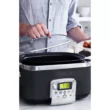 GreenPan 6-quart Elite Ceramic Nonstick 8-in-1 Programmable Electric Slow Cooker - Black