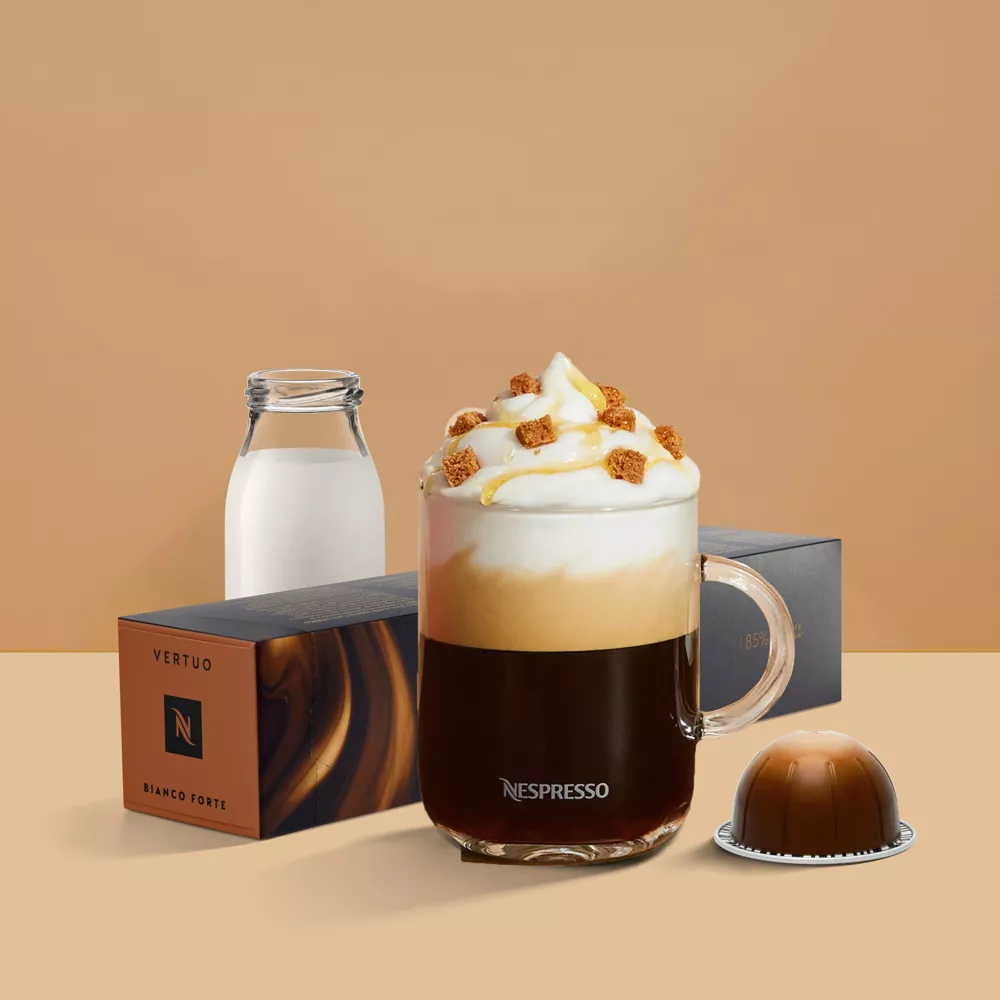 Nespresso VertuoPlus Single-Serve Coffee Maker and Espresso Machine by Breville, White Nespresso VertuoPlus Single-Serve Coffee Maker and Espresso Machine by Breville, White - Image 4