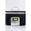 GreenPan 6-quart Elite Ceramic Nonstick 8-in-1 Programmable Electric Slow Cooker - Black