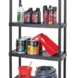 Maxit 54-1/2 in. H X 32 in. W X 14 in. D Resin Shelving Unit
