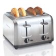 Hamilton Beach 4 Slice Toaster Brushed Stainless Steel - 24714