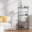 Costway 4-Tier Baker's Rack Microwave Oven Stand Shelves Kitchen Storage Rack Organizer