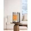 Dreo 1500W Atom Core PTC Heating Oscillating&nbsp;Tabletop Space Heater with Remote - Silver