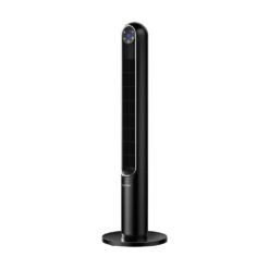 Costway 42 Inch 80 Degree Tower Fan with Smart Display Panel and Remote Control - Black