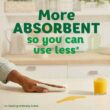 Bounty 003077207251 White, Select-A-Size Paper Towels (12 Double Plus Rolls)
