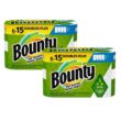 Bounty 078557165098 White, Select-A-Size Paper Towels (6 Double Plus Rolls) (Multi-Pack of 2)
