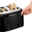 Proctor Silex Four Slice Toaster - Black Proctor Silex Four Slice Toaster - Black