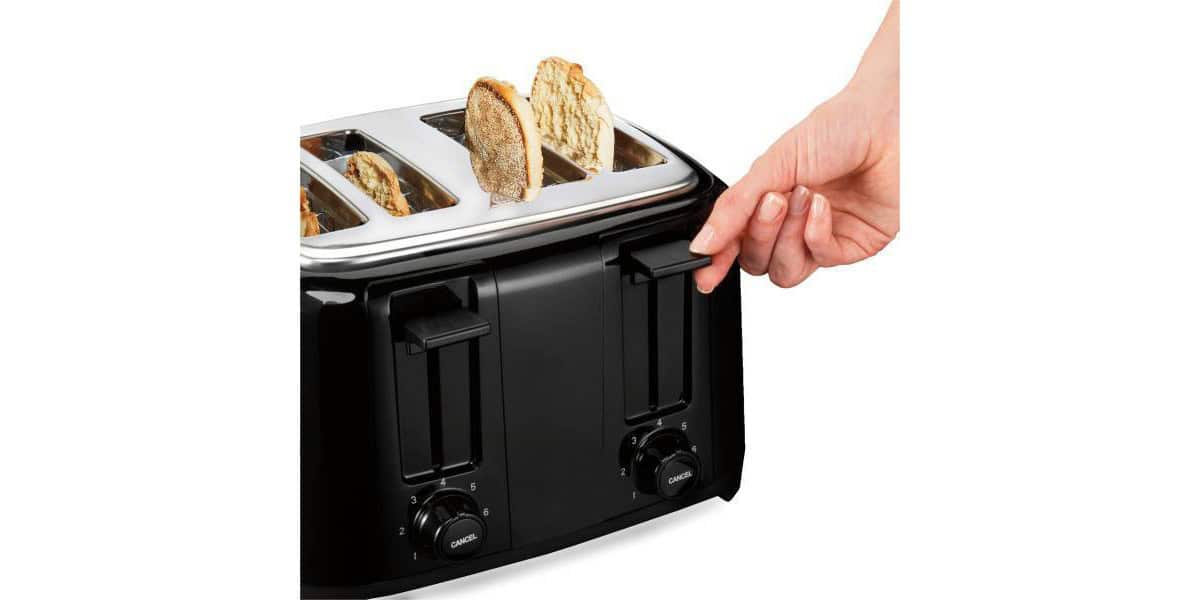 Proctor Silex Four Slice Toaster - Black Proctor Silex Four Slice Toaster - Black