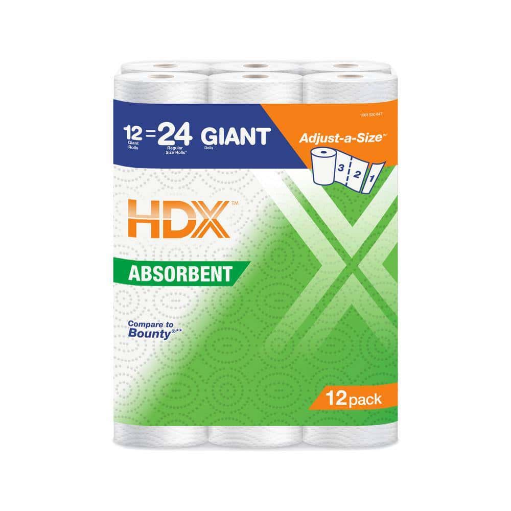 HDX 22015 Select-A-Size Paper Towels (24-Roll) HDX 22015 Select-A-Size Paper Towels (24-Roll) - Image 5