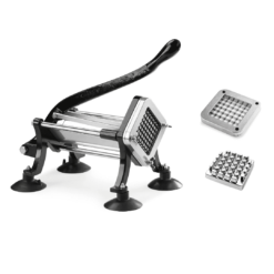 New Star Foodservice 43204 Commercial Grade French Fry Cutter, Limited Edition Black