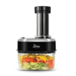 Shine Kitchen Co SES-100 Electric Spiralizer for Veggies, Spiral Vegetable Cutter Makes and Holds Up to 4 Servings (60 oz)