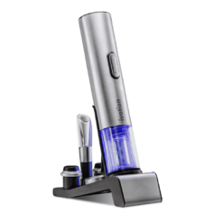 Ivation 6-in-1 Wine Gift Set – Wine Lover’s Dream Includes Stainless Steel Electric Wine Bottle Opener
