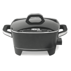 Nesco American Harvest ES-12 Electric Skillet, 12 Inch, Black