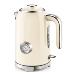 SUSTEAS Electric Kettle - 57oz Hot Tea Kettle Water Boiler, Beige