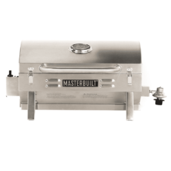 Masterbuilt MB20030819 Portable Propane Grill, Stainless Steel