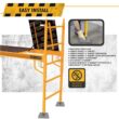 MetalTech I-CISCBPH1 Safeclimb Baker 6.2 ft. L x 6.25 ft. H x 2.5 ft. D Metal Scaffold Platform, 1100lb. Capacity