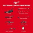 Milwaukee 2534-20 M12 12V Cordless Brushless Pruner Shears (Tool Only)