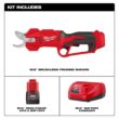Milwaukee 2534-21 M12 12V Cordless Brushless Pruner Shears Kit W/ 2.0 Ah Battery & Charger