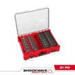 Milwaukee 49-66-6806 SHOCKWAVE Impact-Duty 1/2 in. Drive Metric and SAE Deep Well Impact PACKOUT Socket Set (31-Piece)
