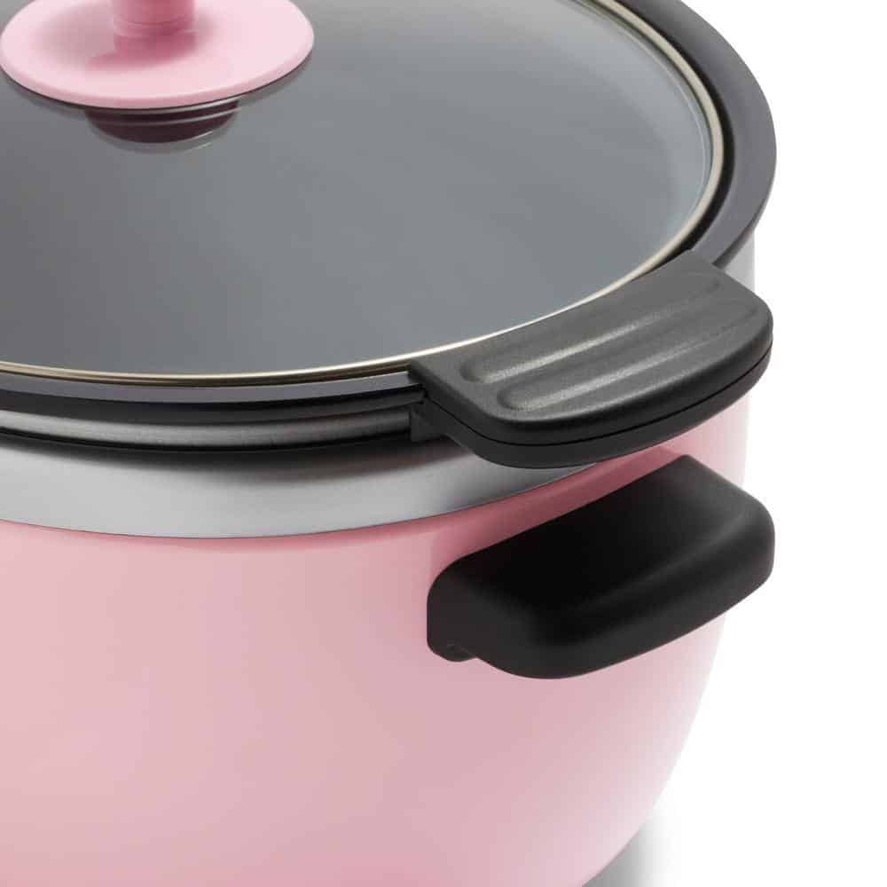 GreenLife 6 Qt. Pink Slow Cooker, Pink GreenLife 6 Qt. Pink Slow Cooker, Pink - Image 7
