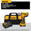 DEWALT 20V MAX Cordless Impact Wrench Kit, 1/2" Hog Ring With 4-Mode Speed (DCF900P1)