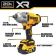 DEWALT 20V MAX Cordless Impact Wrench Kit, 1/2" Hog Ring With 4-Mode Speed (DCF900P1)