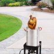 Creole Feast Premium Aluminum Propane 30-Quart 20-lb. cylinder Electronic Ignition Gas Turkey Fryer