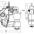 Buyers Products (BH82516) 8-Ton Combination Hitch, 2-5/16 Inch Ball , Black Buyers Products (BH82516) 8-Ton Combination Hitch, 2-5/16 Inch Ball , Black