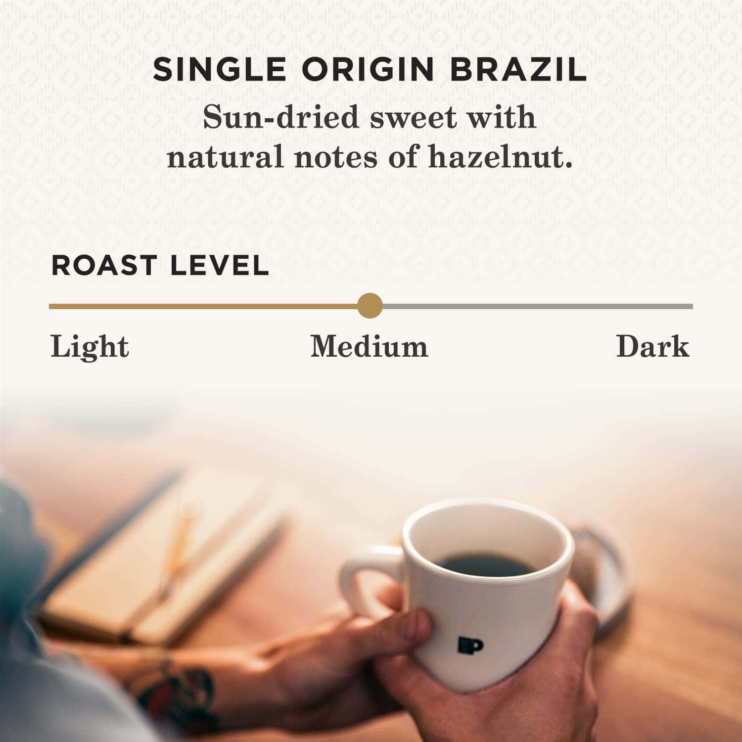 Peet's Coffee, Medium Roast K-Cup Pods for Keurig Brewers - Single Origin Brazil 32 Count (1 Box of 32 K-Cup Pods) Peet's Coffee, Medium Roast K-Cup Pods for Keurig Brewers - Single Origin Brazil 32 Count (1 Box of 32 K-Cup Pods) - Image 8