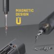 Fanttik E1 Max 3.7V Mini Precision Electric Screwdriver, 50-in-1 Magnetic Bits, 2 Torque Settings, Pop-Up Magnetic Case