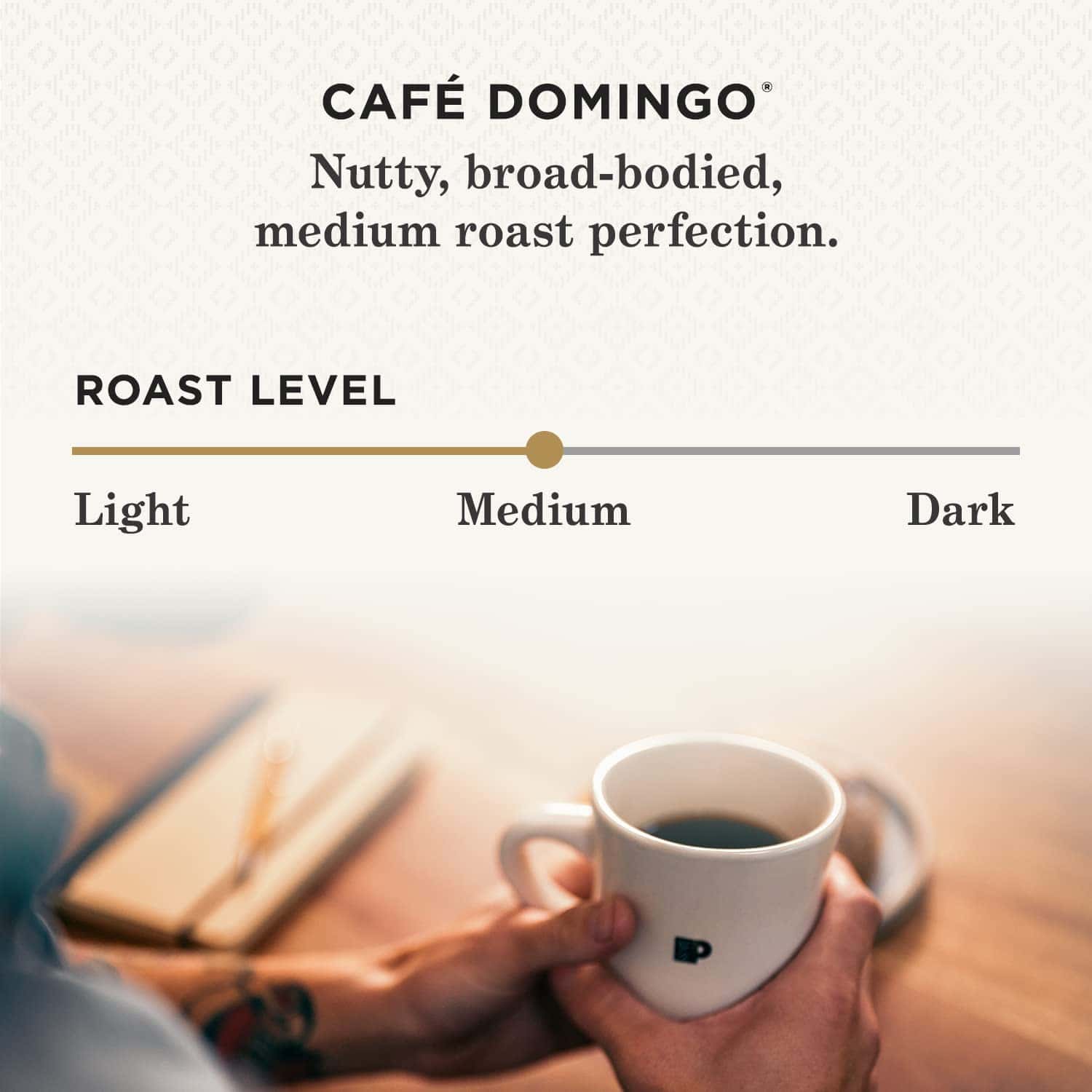 Peet's Coffee, Medium Roast K-Cup Pods for Keurig Brewers - Café Domingo 54 Count (1 Box of 54 Pods) Peet's Coffee, Medium Roast K-Cup Pods for Keurig Brewers - Café Domingo 54 Count (1 Box of 54 Pods) - Image 7