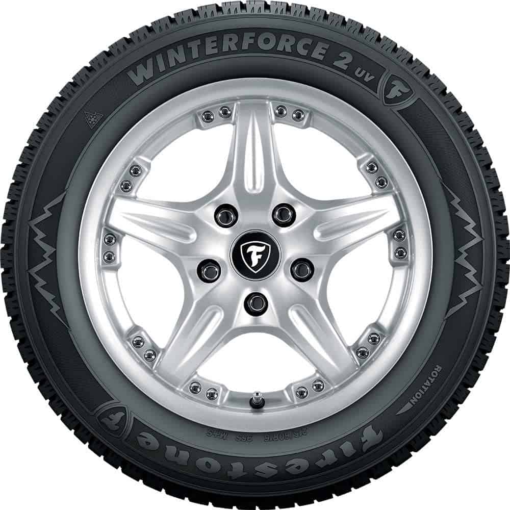 Firestone Winterforce 2 UV Winter/Snow SUV Tire 265/70R17 115 S Firestone Winterforce 2 UV Winter/Snow SUV Tire 265/70R17 115 S - Image 3