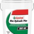 Castrol - 15B805 40247 Blue 'Hydraulic Plus 46' Hydraulic Fluid - 5 Gallon - 1