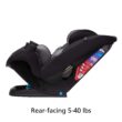 Safety 1st Grow and Go All-in-One Convertible Car Seat, Rear-facing 5-40 pounds, Harvest Moon