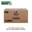 Peet's Coffee, Medium Roast K-Cup Pods for Keurig Brewers - Café Domingo 54 Count (1 Box of 54 Pods) Peet's Coffee, Medium Roast K-Cup Pods for Keurig Brewers - Café Domingo 54 Count (1 Box of 54 Pods)