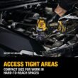 DEWALT XTREME 12-volt Max Variable Speed Brushless 1/2-in Drive Cordless Impact Wrench (Bare Tool)