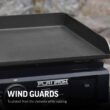 Char-Griller Flat Iron Portable Griddle 1-Burner Liquid Propane Flat Top Grill